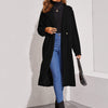 Notched Collar Single Buttoned Teddy Coat